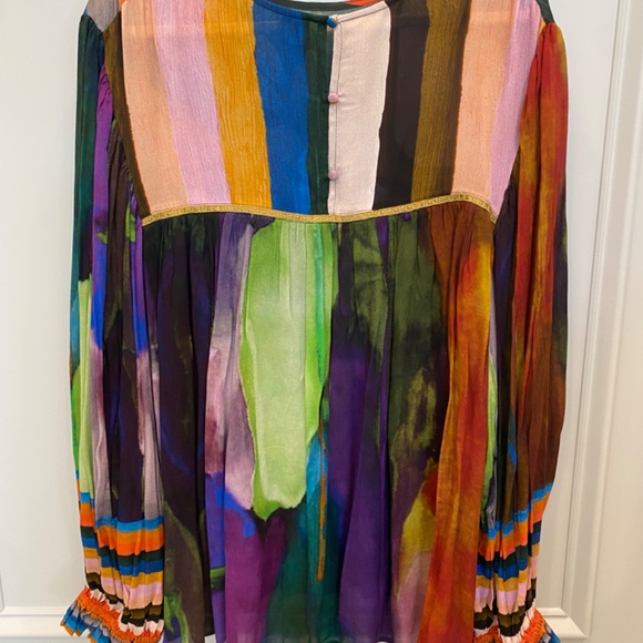 Anthropologie Floral Patchwork Blouse - Picture 5 of 5